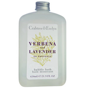 Crabtree & Evelyn Verbena and Lavender De Provence Bubble Bath Shower Gel 21.9oz